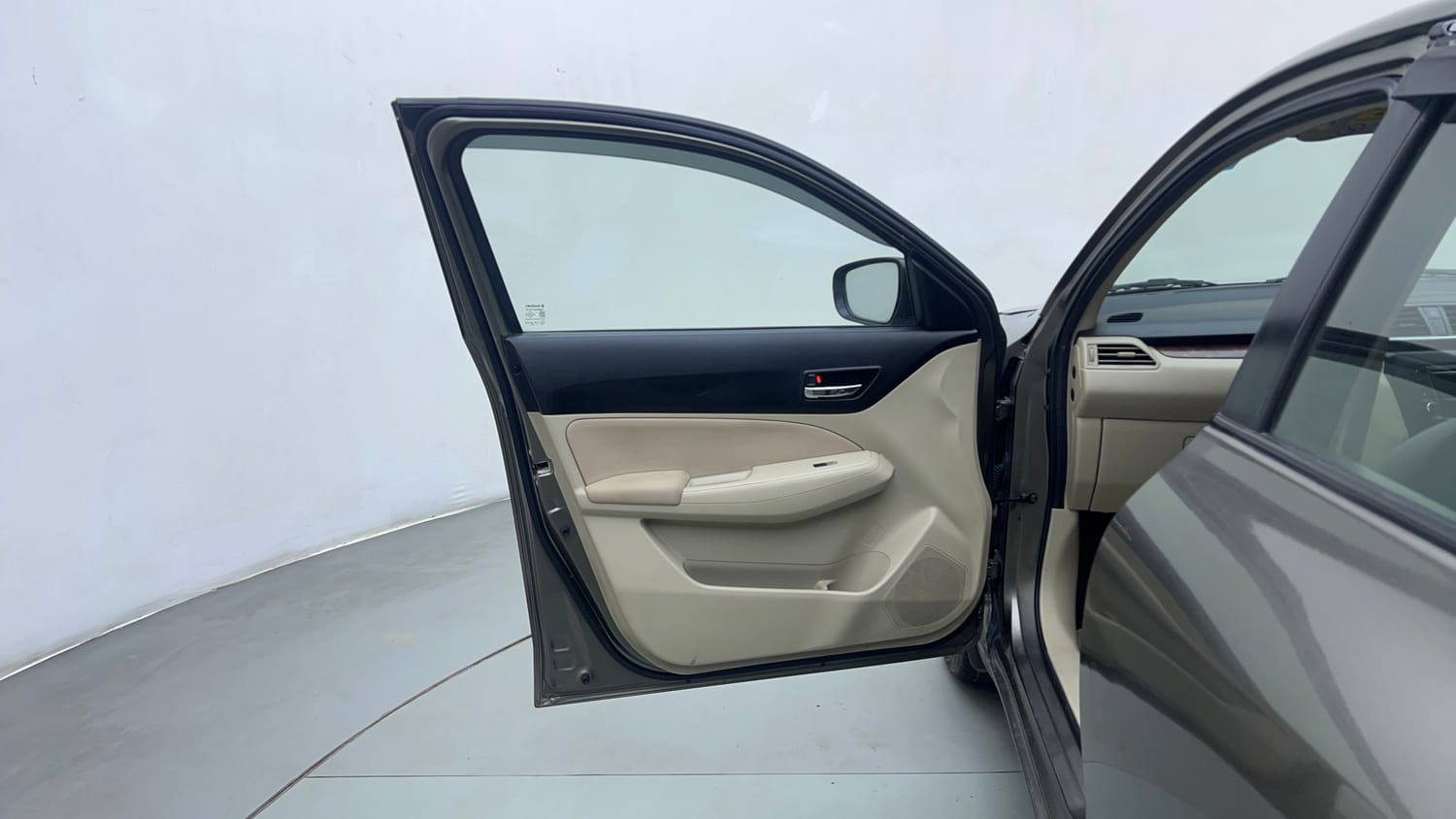 Used 2019 Maruti Suzuki Dzire VXi AMT Petrol Automatic interior LEFT FRONT DOOR OPEN VIEW