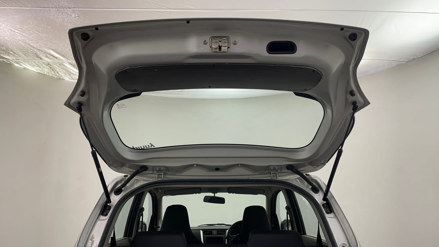 Used 2014 Maruti Suzuki Celerio VXi Petrol Manual interior DICKY DOOR OPEN VIEW