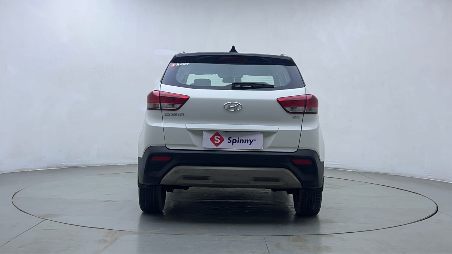 Used 2018 Hyundai Creta SX 1.6 Dual Tone Petrol Petrol Manual exterior BACK VIEW
