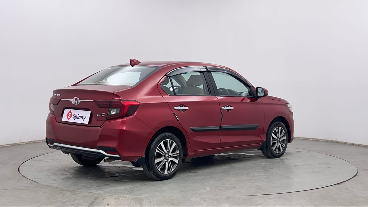 Used 2022 Honda Amaze VX CVT 1.2 Petrol Petrol Automatic exterior RIGHT REAR CORNER VIEW