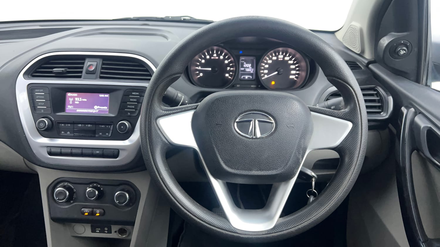 Used 2017 Tata Tiago Revotron XT Petrol Manual interior STEERING VIEW