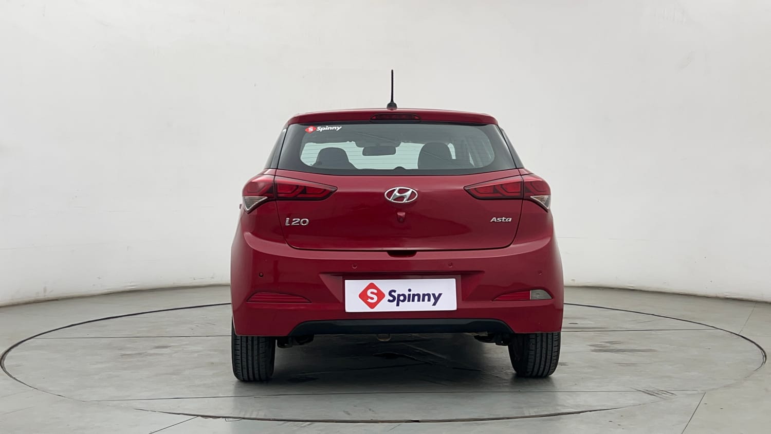 Used 2017 Hyundai Elite i20 Asta 1.2 Petrol Manual exterior BACK VIEW