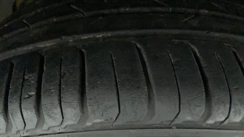 Used 2019 Tata Nexon XZA Plus Diesel Diesel Automatic tyres LEFT FRONT TYRE TREAD VIEW