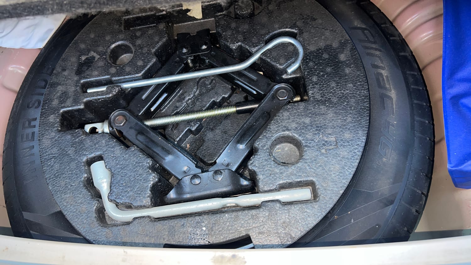 Used 2019 Mahindra XUV 300 1.2 W6 Petrol Manual tyres SPARE TYRE VIEW