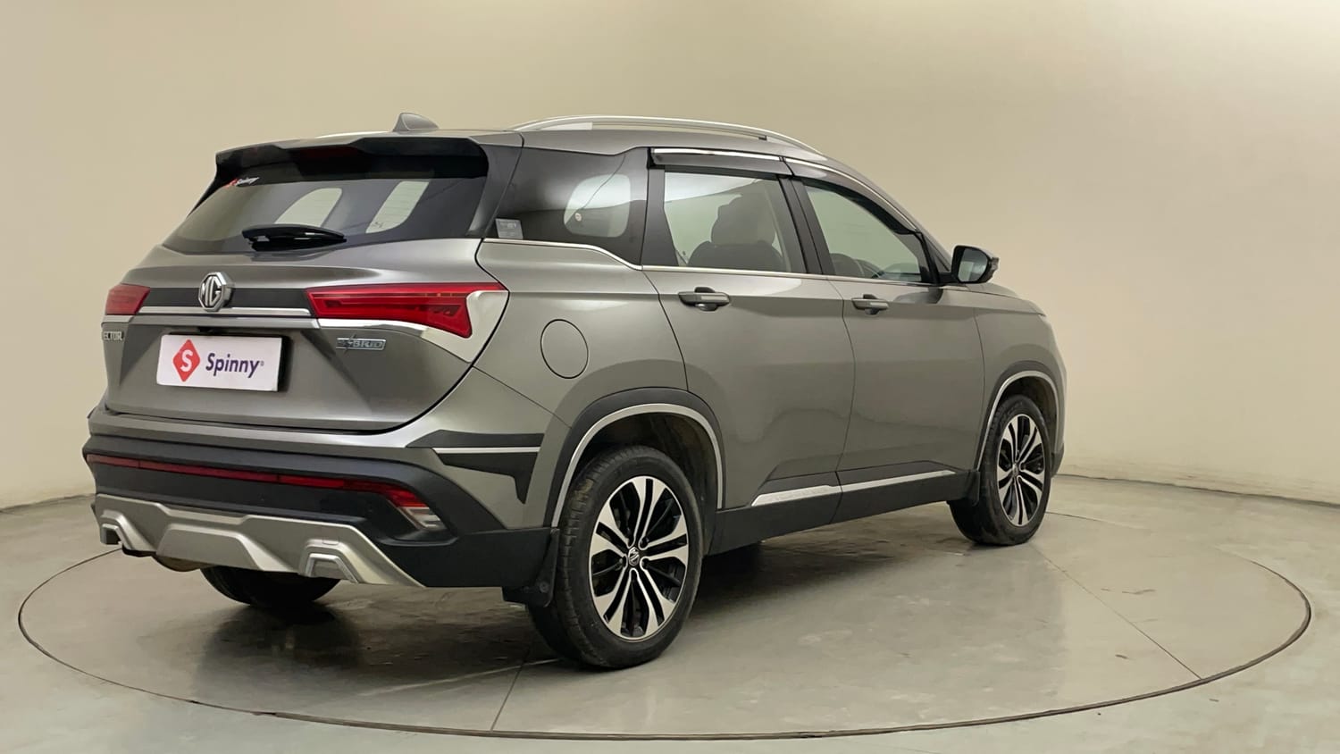 Used 2022 MG Motors Hector Sharp 1.5 Petrol Turbo Hybrid MT Hybrid Manual exterior RIGHT REAR CORNER VIEW