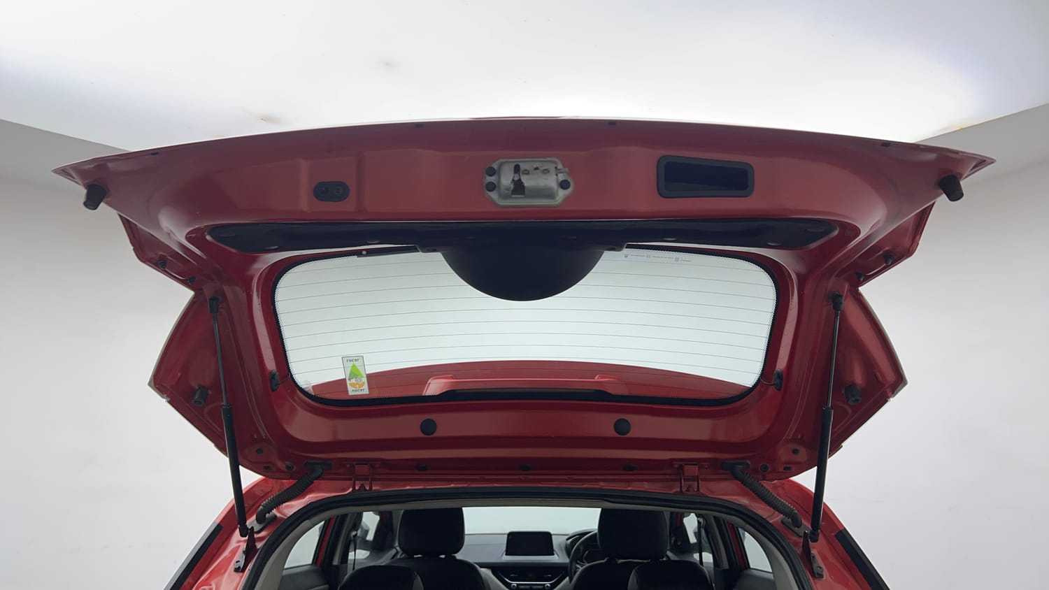 Used 2021 Tata Nexon XZ Plus (S) Petrol Manual interior DICKY DOOR OPEN VIEW