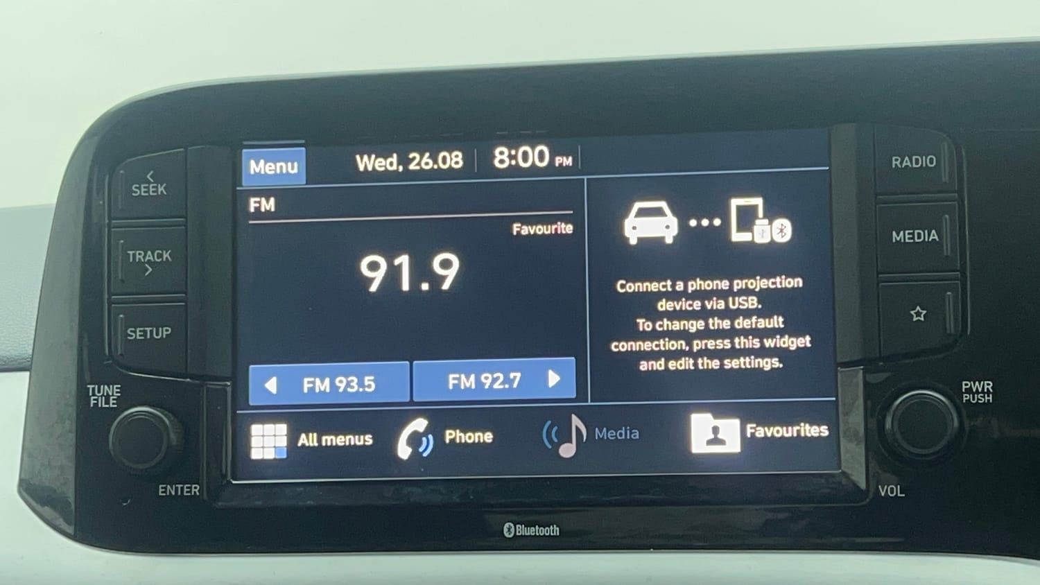 Used 2021 Hyundai Grand i10 Nios Sportz 1.2 Kappa VTVT CNG Cng Manual top_features Touch screen infotainment system