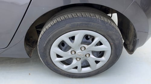 Used 2020 Hyundai Grand i10 Sportz 1.2 Kappa VTVT Petrol Manual tyres LEFT REAR TYRE RIM VIEW