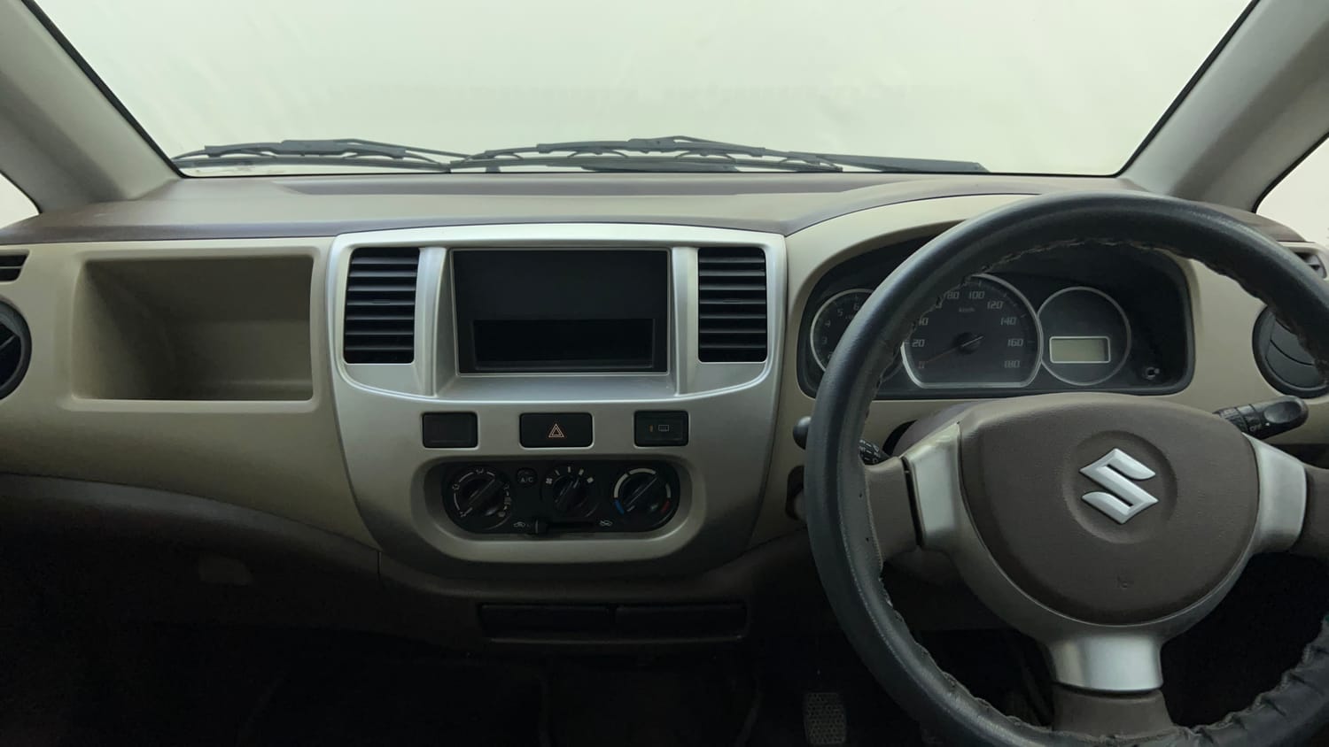 Used 2012 Maruti Suzuki Estilo VXi BS-IV Petrol Manual interior MUSIC SYSTEM & AC CONTROL VIEW