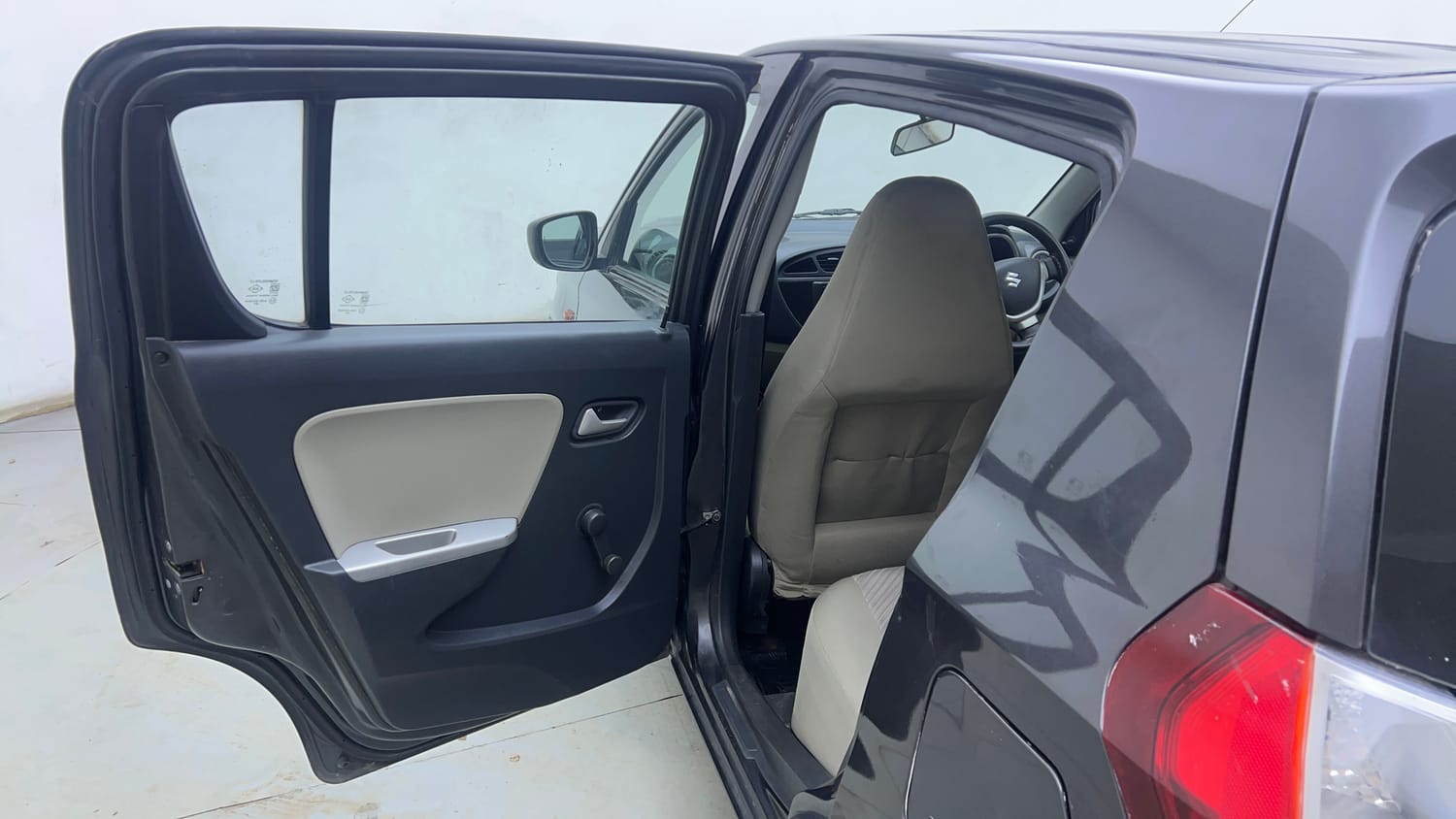 Used 2015 Maruti Suzuki Alto K10 VXi Petrol Manual interior LEFT REAR DOOR OPEN VIEW