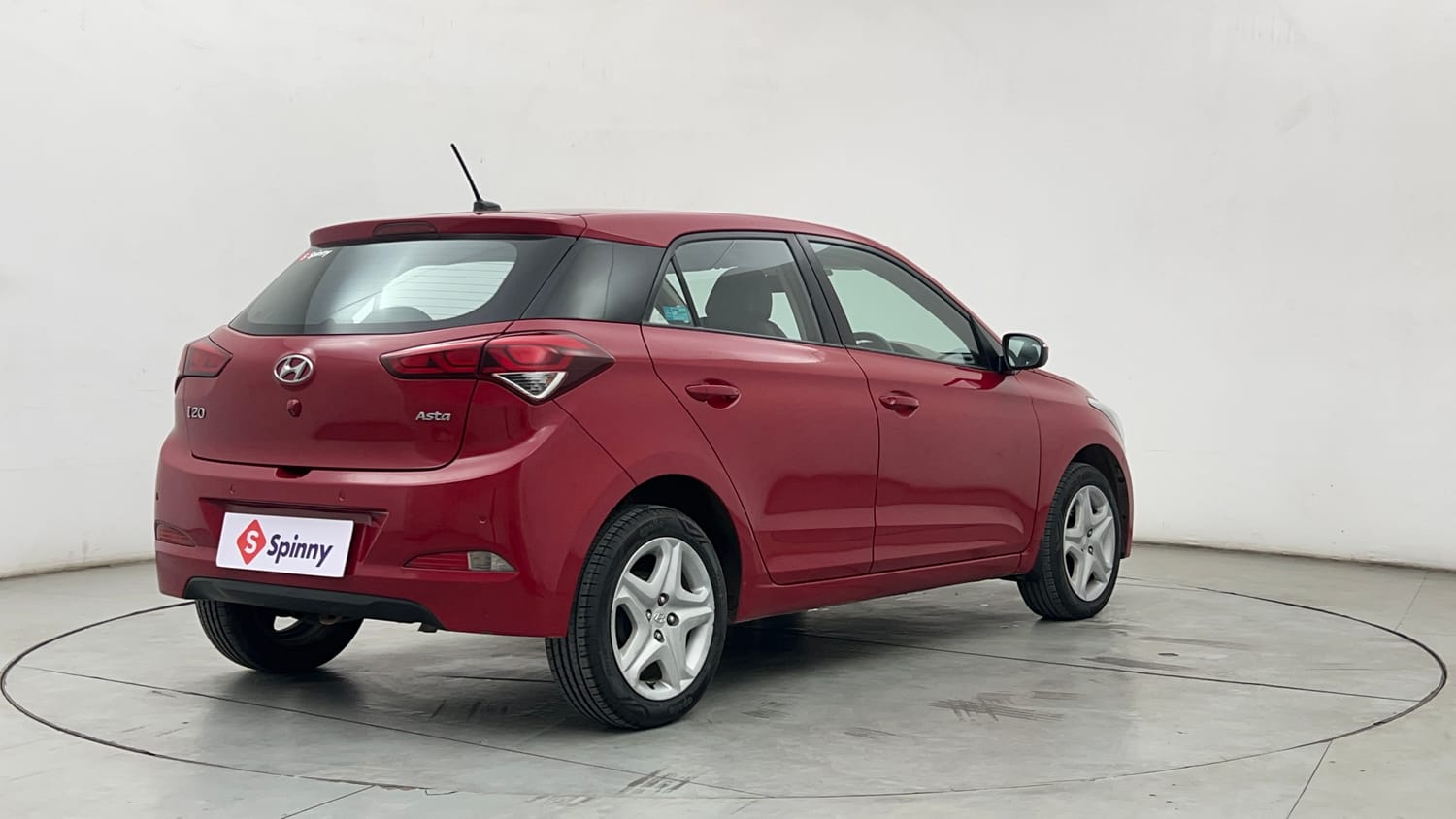 Used 2017 Hyundai Elite i20 Asta 1.2 Petrol Manual exterior RIGHT REAR CORNER VIEW