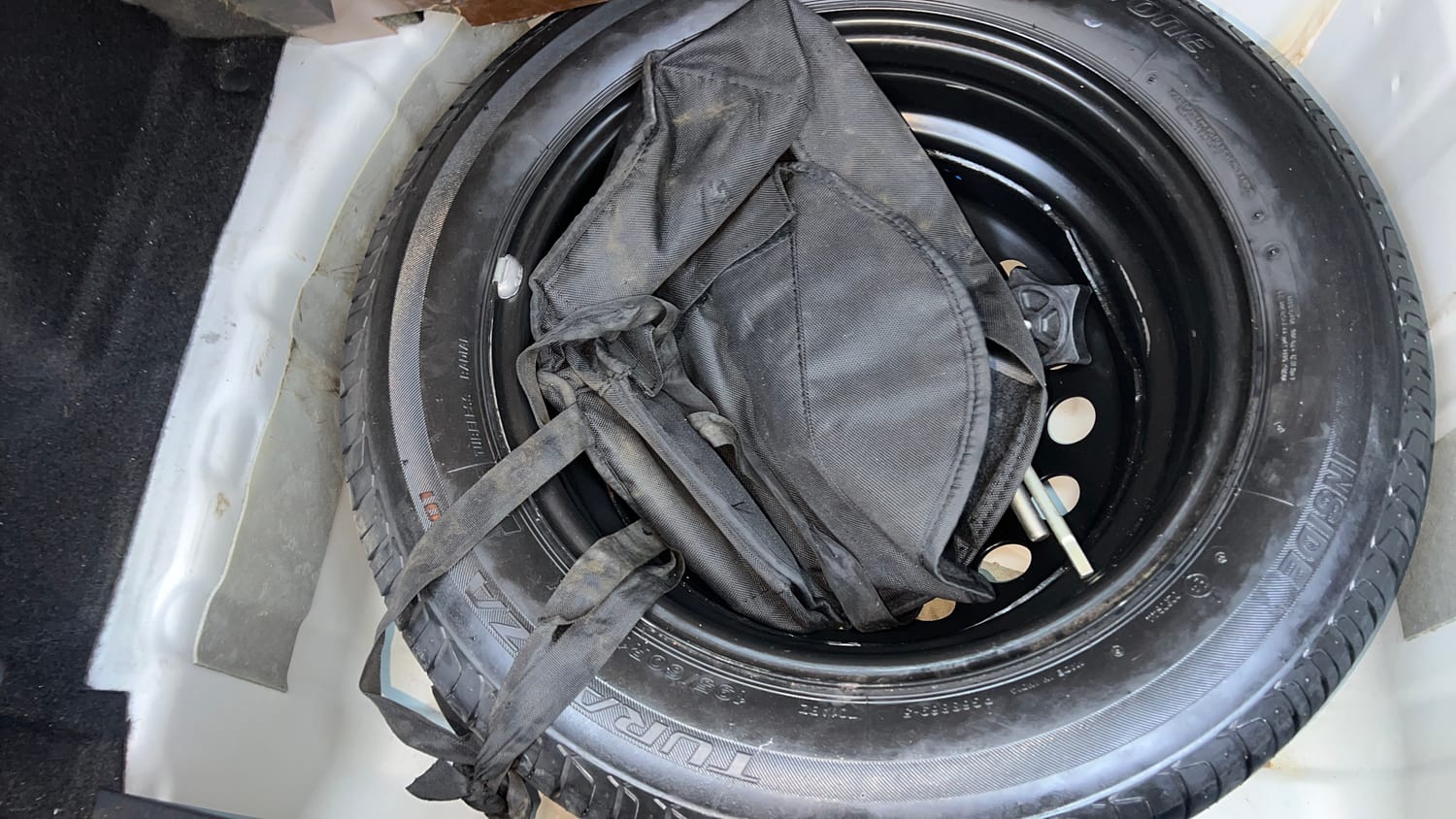 Used 2021 Tata Nexon XZA Plus (S) Petrol Automatic tyres SPARE TYRE VIEW