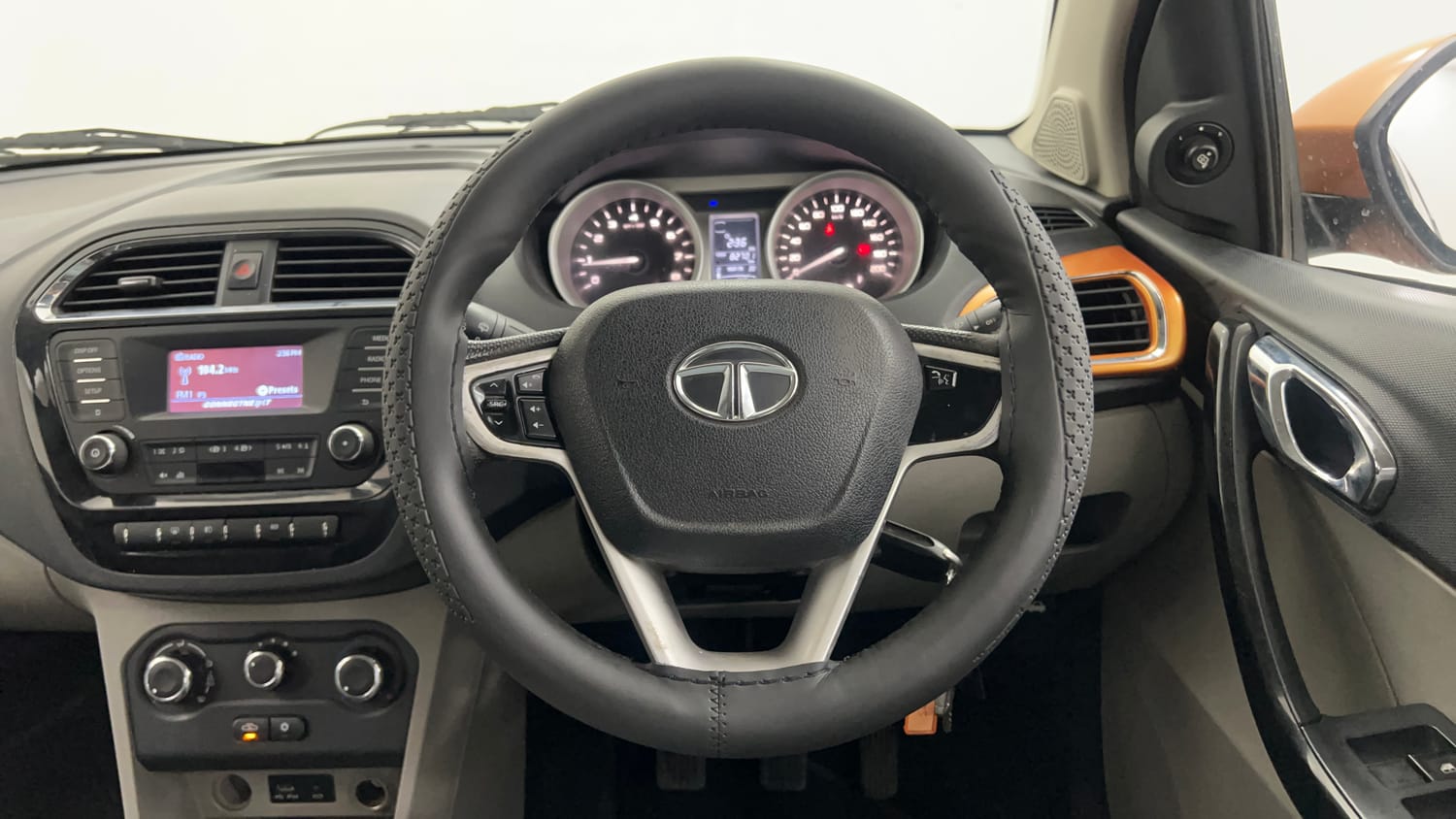 Used 2016 Tata Tiago Revotron XZ Petrol Manual interior STEERING VIEW
