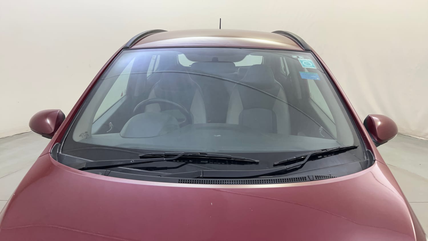 Used 2015 Hyundai Grand i10 Asta 1.2 Kappa VTVT Petrol Manual exterior FRONT WINDSHIELD VIEW
