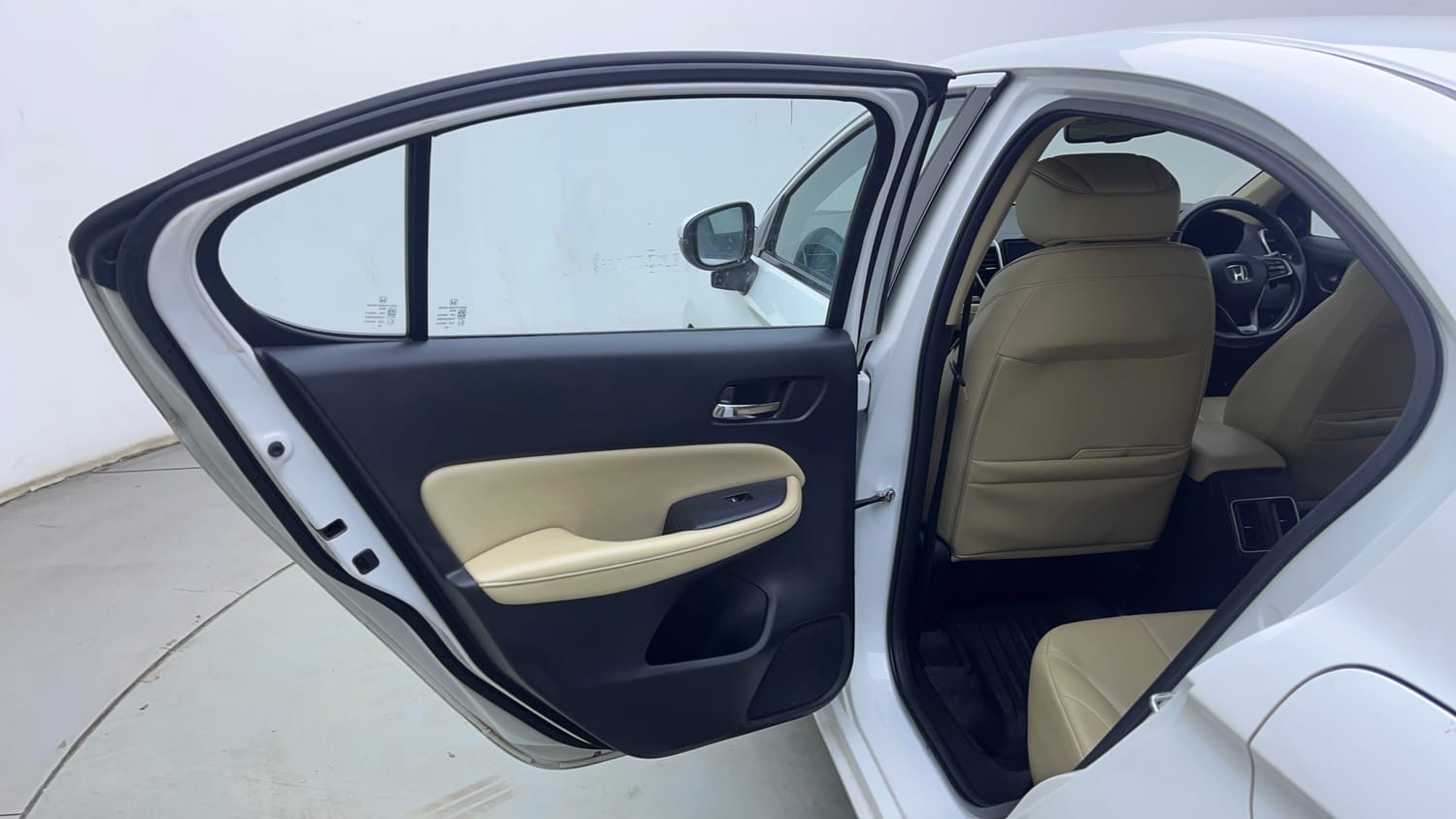 Used 2022 Honda City ZX CVT Petrol Petrol Automatic interior LEFT REAR DOOR OPEN VIEW