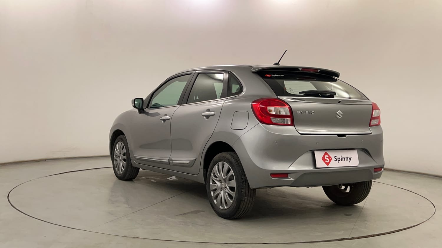 Used 2018 Maruti Suzuki Baleno Alpha 1.2 AT Petrol Automatic exterior LEFT REAR CORNER VIEW