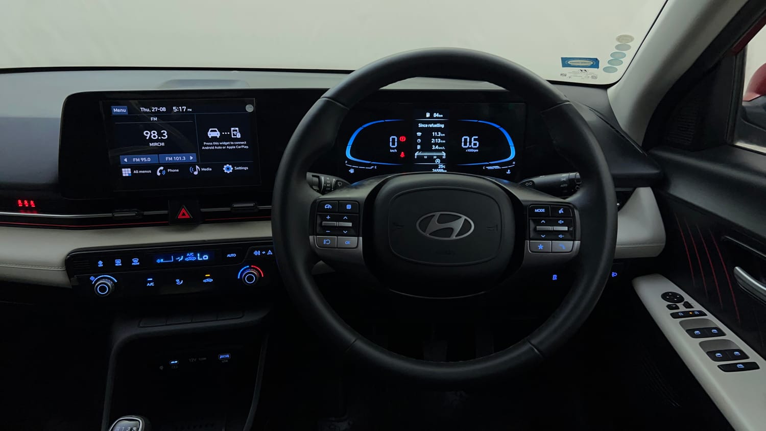 Used 2023 Hyundai Verna SX 1.5 Petrol MT Petrol Manual interior STEERING VIEW