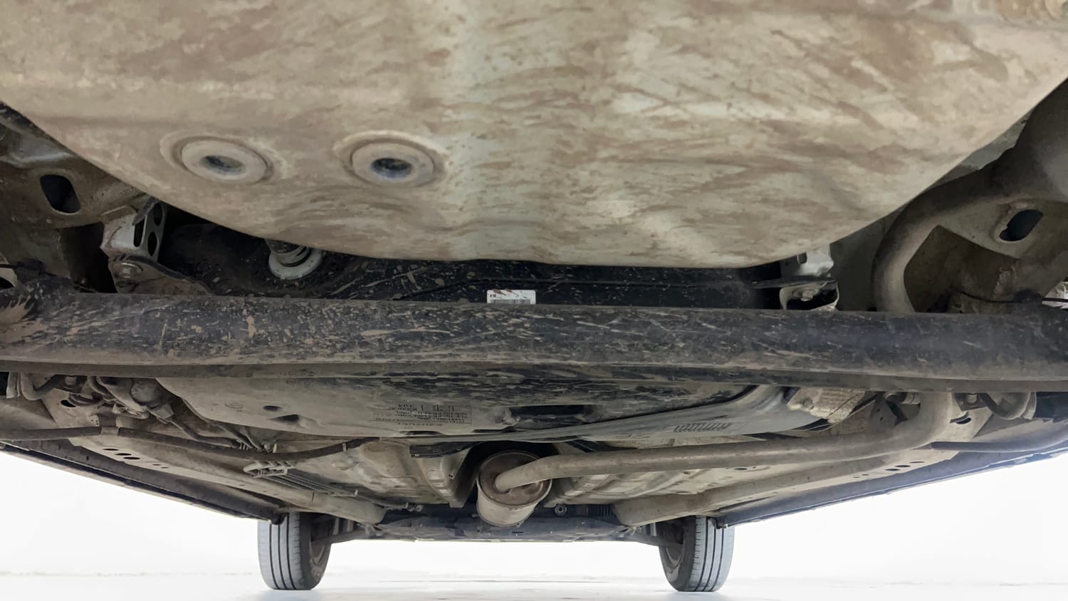 Used 2025 Maruti Suzuki Wagon R ZXI Plus 1.2 Petrol Manual extra REAR UNDERBODY VIEW (TAKEN FROM REAR)
