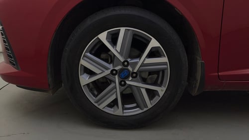 Used 2023 Hyundai Verna SX 1.5 Petrol MT Petrol Manual tyres LEFT FRONT TYRE RIM VIEW