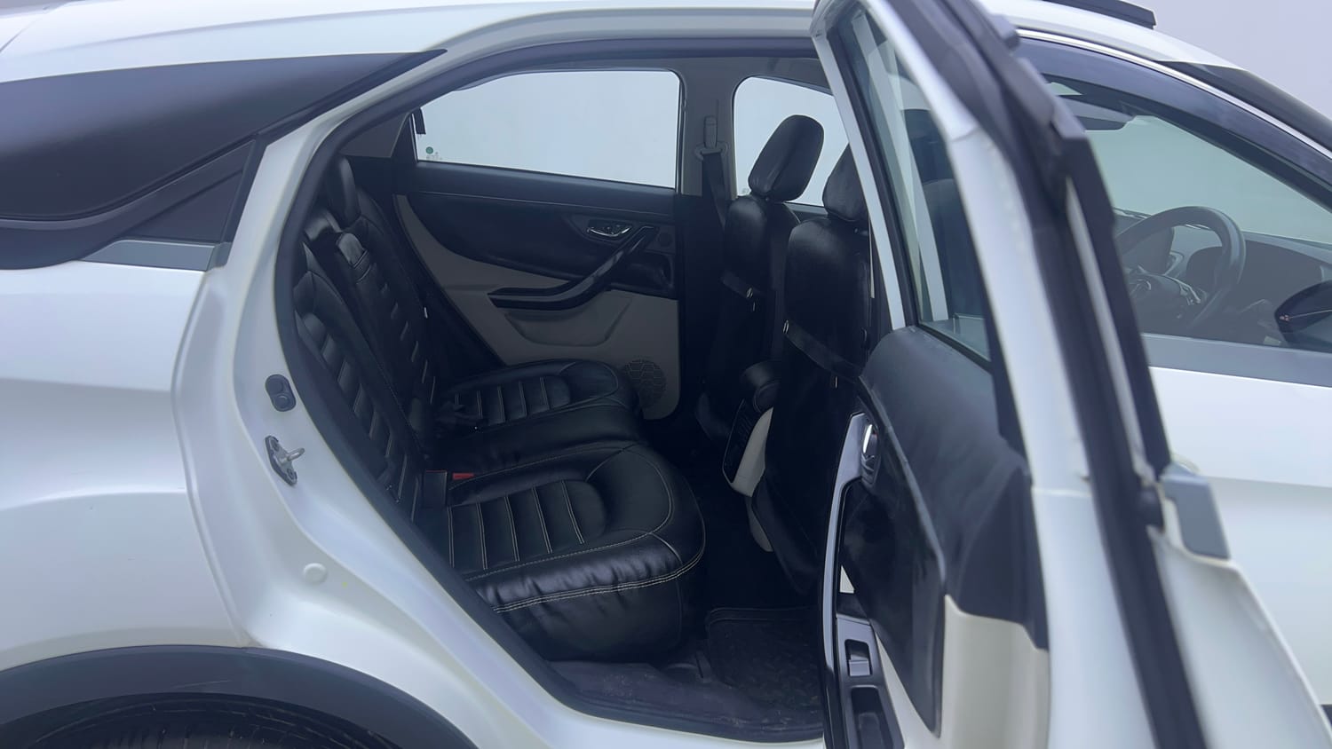 Used 2021 Tata Nexon XZA Plus (S) Petrol Automatic interior RIGHT SIDE REAR DOOR CABIN VIEW
