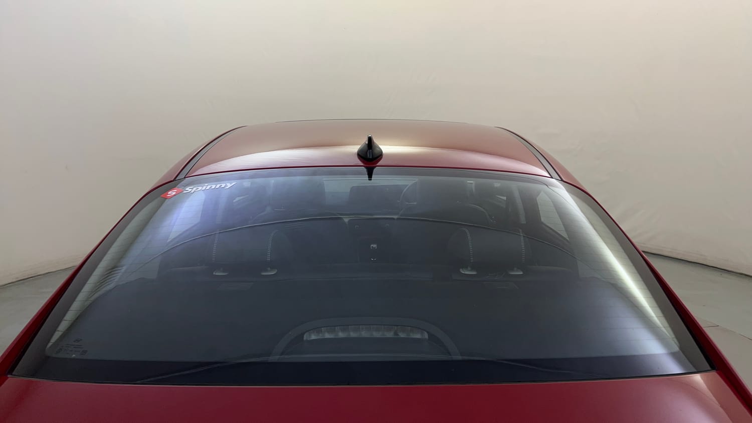Used 2023 Hyundai Verna SX 1.5 Petrol MT Petrol Manual exterior BACK WINDSHIELD VIEW
