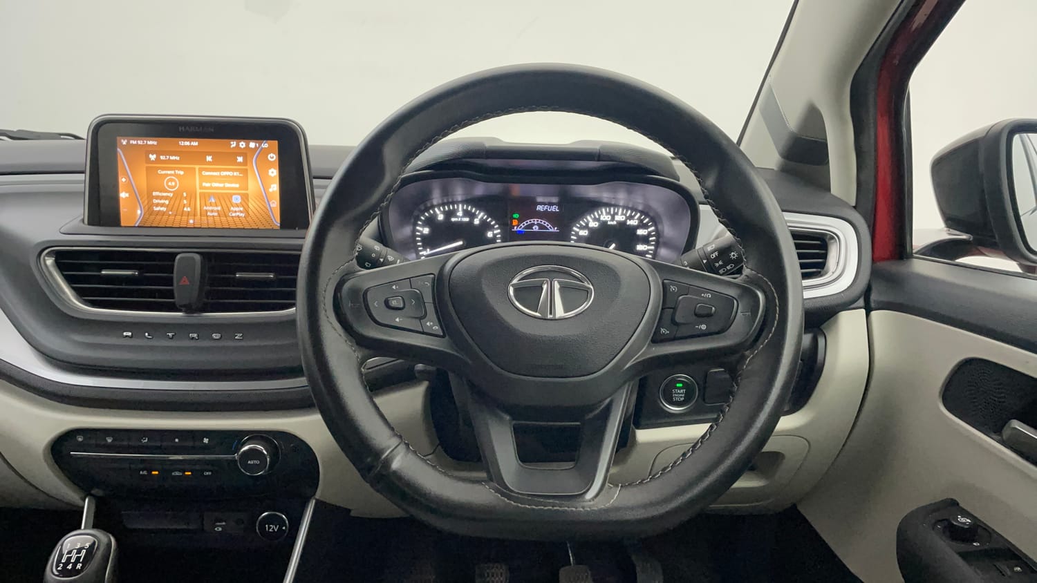 Used 2022 Tata Altroz XZ Petrol Petrol Manual interior STEERING VIEW