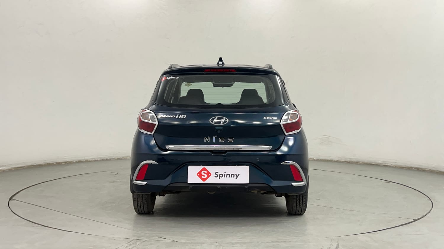 Used 2020 Hyundai Grand i10 Nios Sportz 1.2 Kappa VTVT CNG Cng Manual exterior BACK VIEW