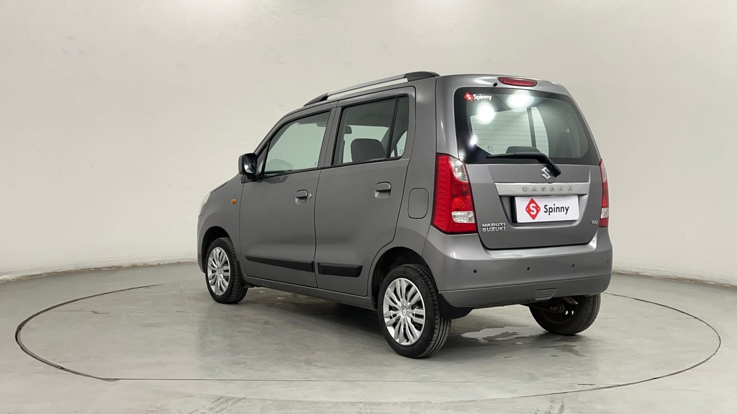 Used 2017 Maruti Suzuki Wagon R 1.0 VXI AMT (O) Petrol Automatic exterior LEFT REAR CORNER VIEW