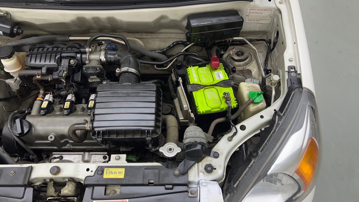 Used 2017 Maruti Suzuki Alto 800 VXi Petrol Manual engine ENGINE LEFT SIDE VIEW
