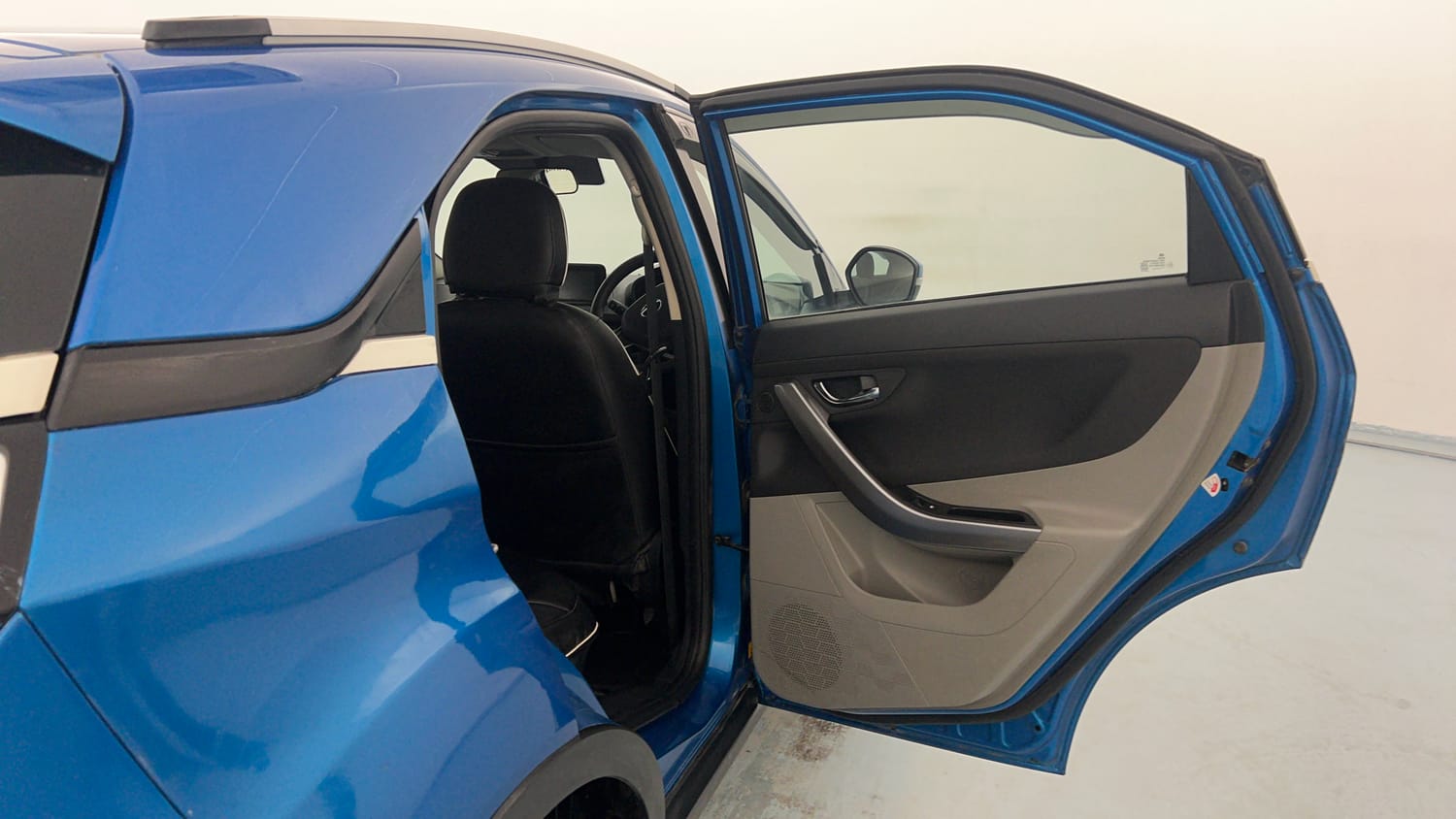 Used 2017 Tata Nexon XZ Plus Diesel Diesel Manual interior RIGHT REAR DOOR OPEN VIEW