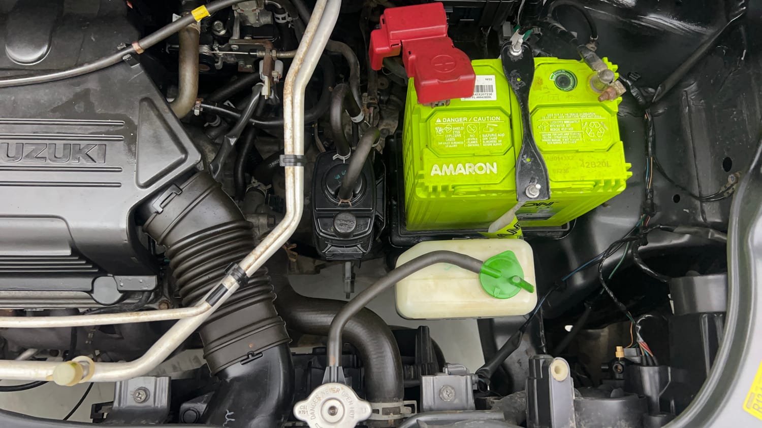 Used 2017 Maruti Suzuki Wagon R VXI+ Petrol Manual engine ENGINE LEFT SIDE VIEW