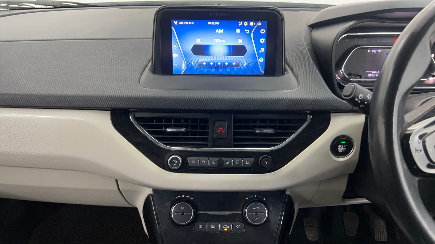 Used 2021 Tata Nexon XZ Plus (O) Diesel Diesel Manual interior MUSIC SYSTEM & AC CONTROL VIEW