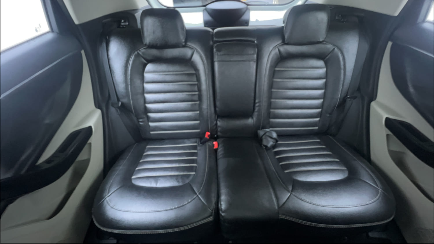 Used 2021 Tata Nexon XZA Plus (S) Petrol Automatic interior REAR SEAT CONDITION VIEW