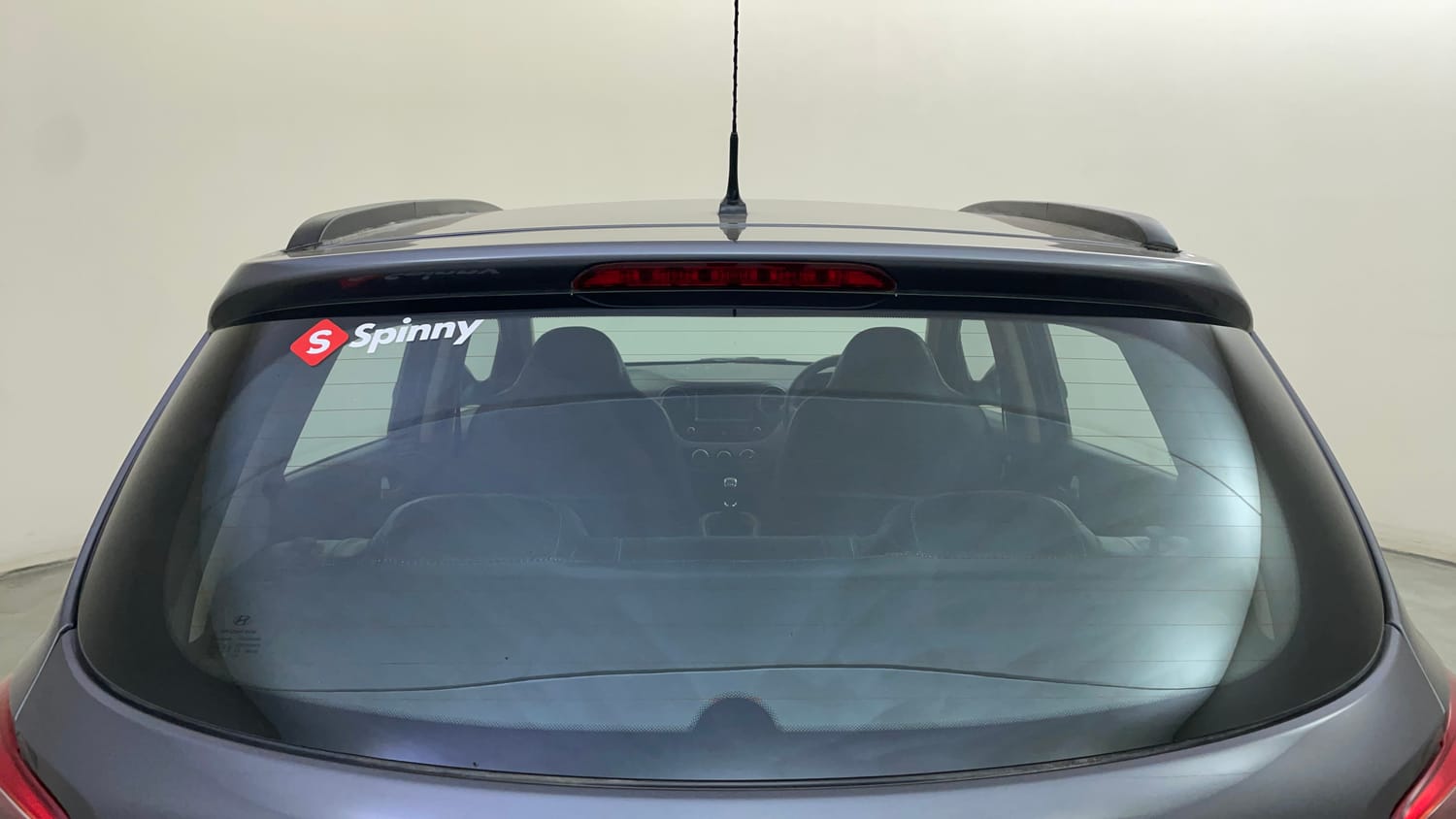 Used 2017 Hyundai Grand i10 Sportz (O) 1.2 Kappa VTVT Petrol Manual exterior BACK WINDSHIELD VIEW