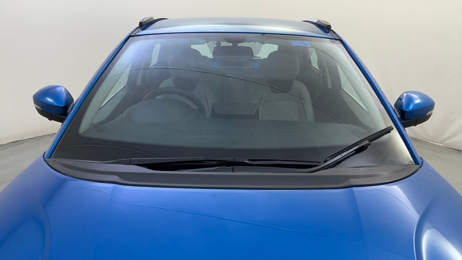 Used 2019 Tata Nexon XZA Plus Petrol Petrol Automatic exterior FRONT WINDSHIELD VIEW