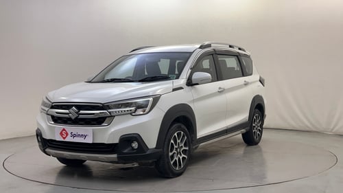 Used 2023 Maruti Suzuki XL6 Zeta AT Petrol Petrol Automatic exterior LEFT FRONT CORNER VIEW