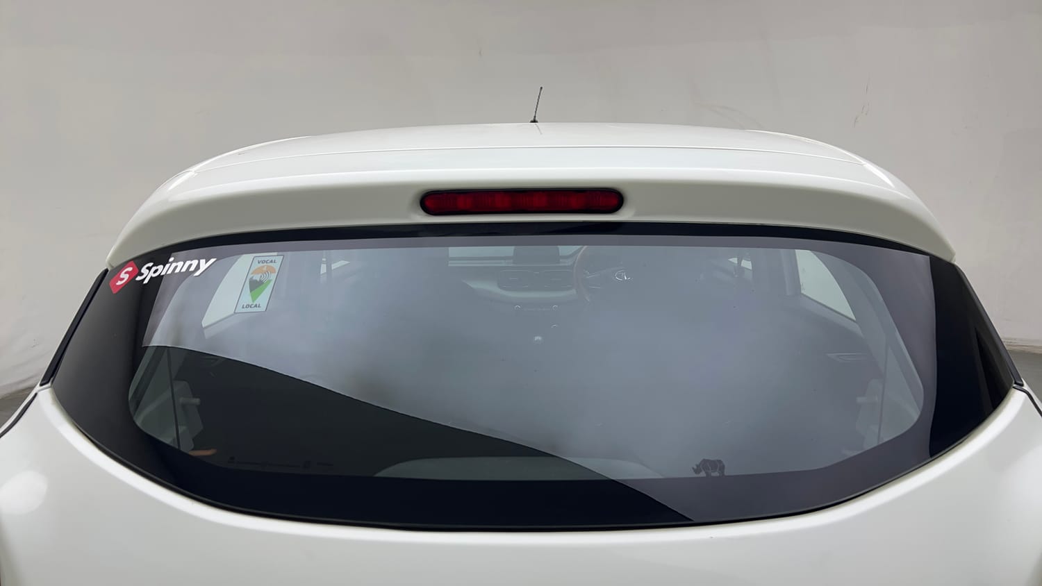 Used 2022 Tata Punch Adventure Rhythm Pack MT Petrol Manual exterior BACK WINDSHIELD VIEW