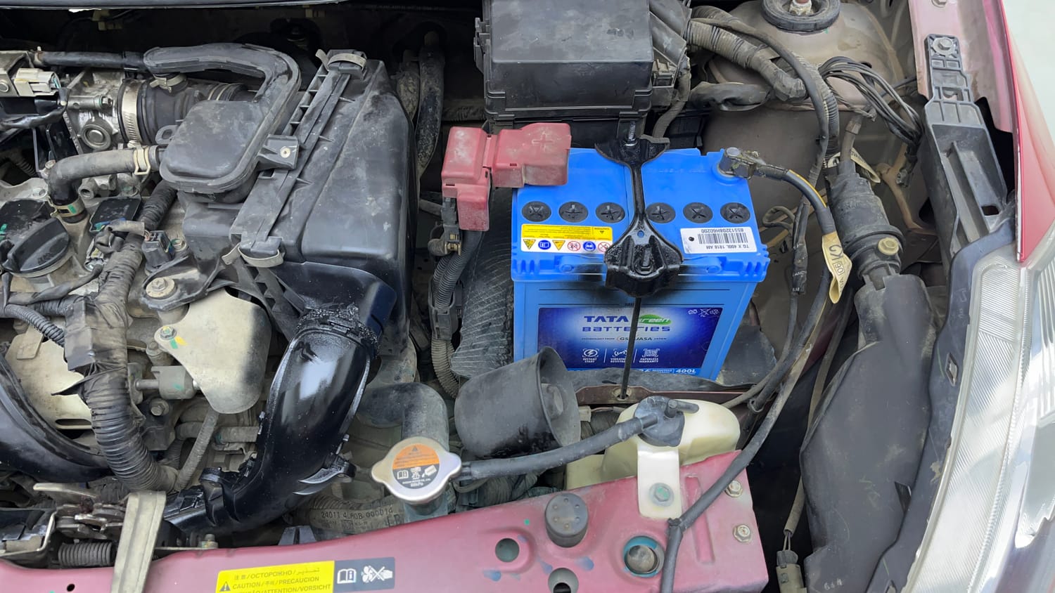 Used 2015 Datsun GO T Petrol Manual engine ENGINE LEFT SIDE VIEW