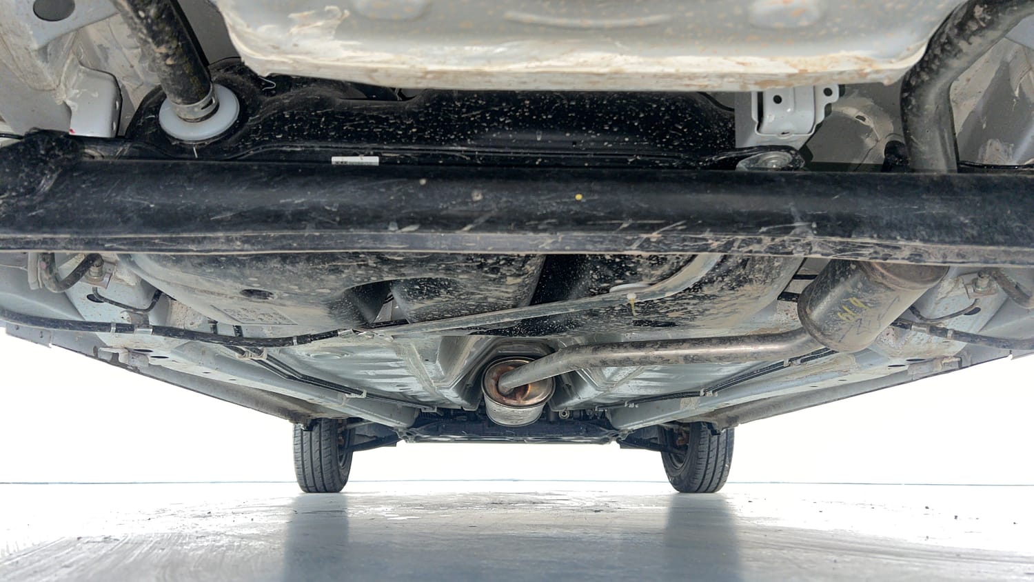 Used 2026 Maruti Suzuki Alto K10 VXi Plus (O) Petrol Manual extra REAR UNDERBODY VIEW (TAKEN FROM REAR)