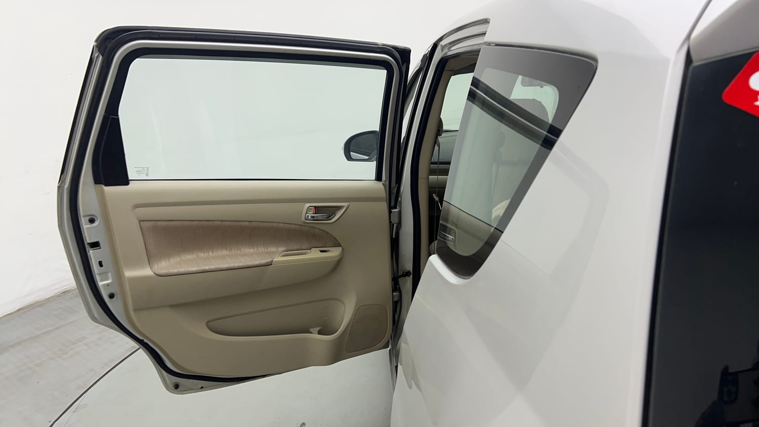 Used 2014 Maruti Suzuki Ertiga ZXi Petrol Manual interior LEFT REAR DOOR OPEN VIEW
