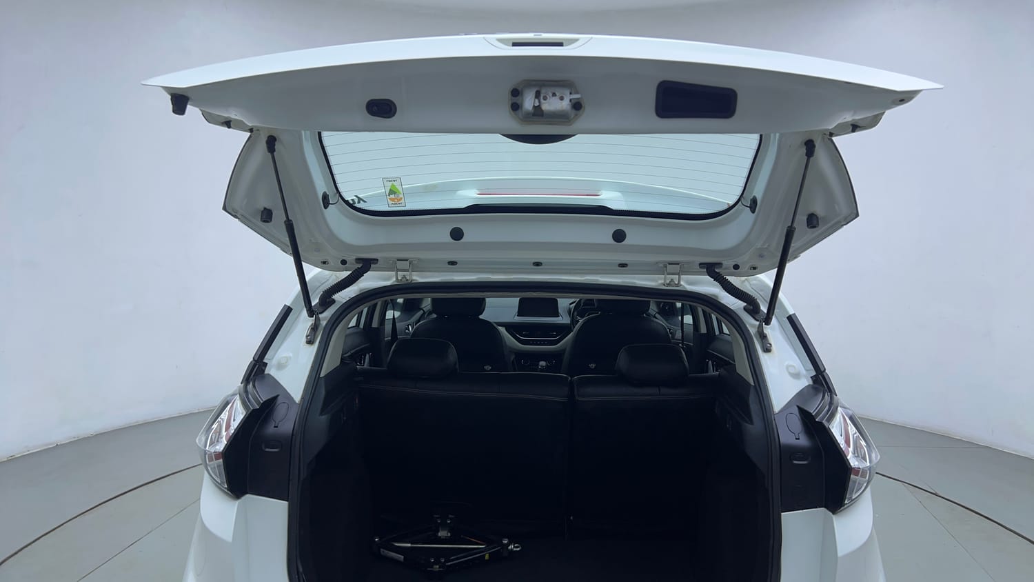 Used 2021 Tata Nexon XZA Plus (S) Petrol Automatic interior DICKY DOOR OPEN VIEW