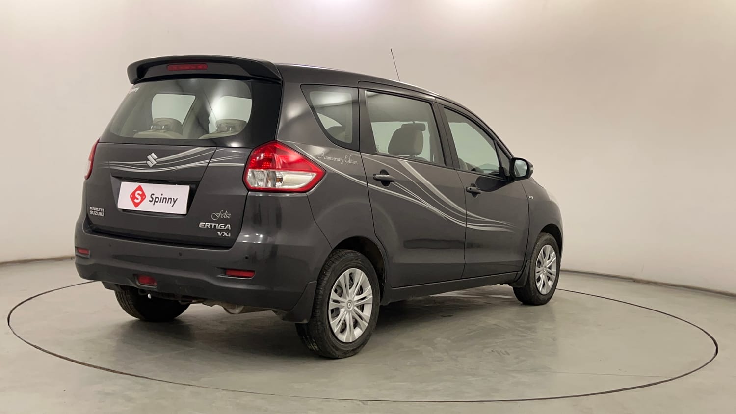 Used 2013 Maruti Suzuki Ertiga Vxi Petrol Manual exterior RIGHT REAR CORNER VIEW