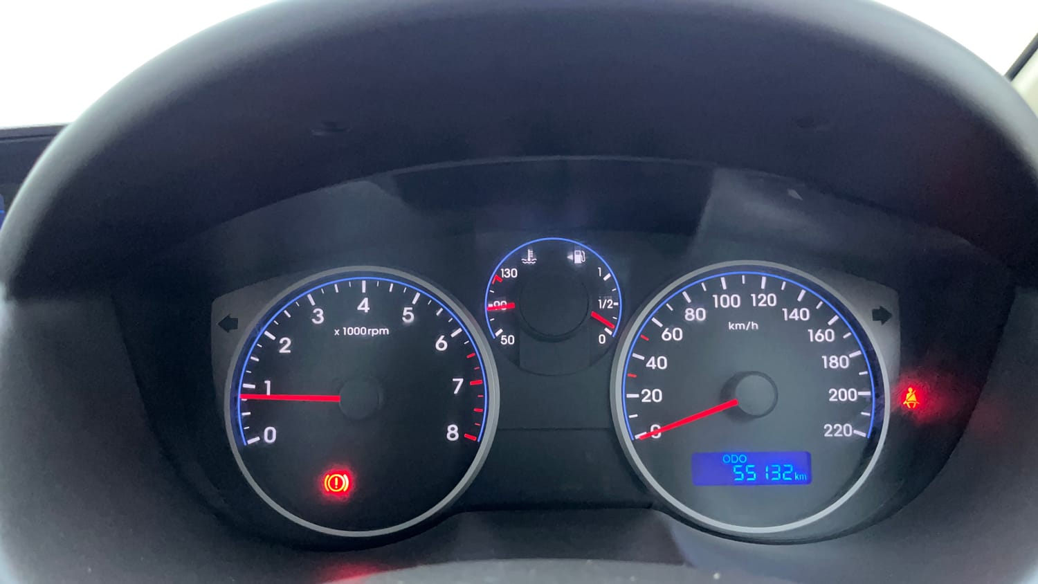 Used 2012 Hyundai i20 Sportz 1.2 Petrol Manual interior CLUSTERMETER VIEW