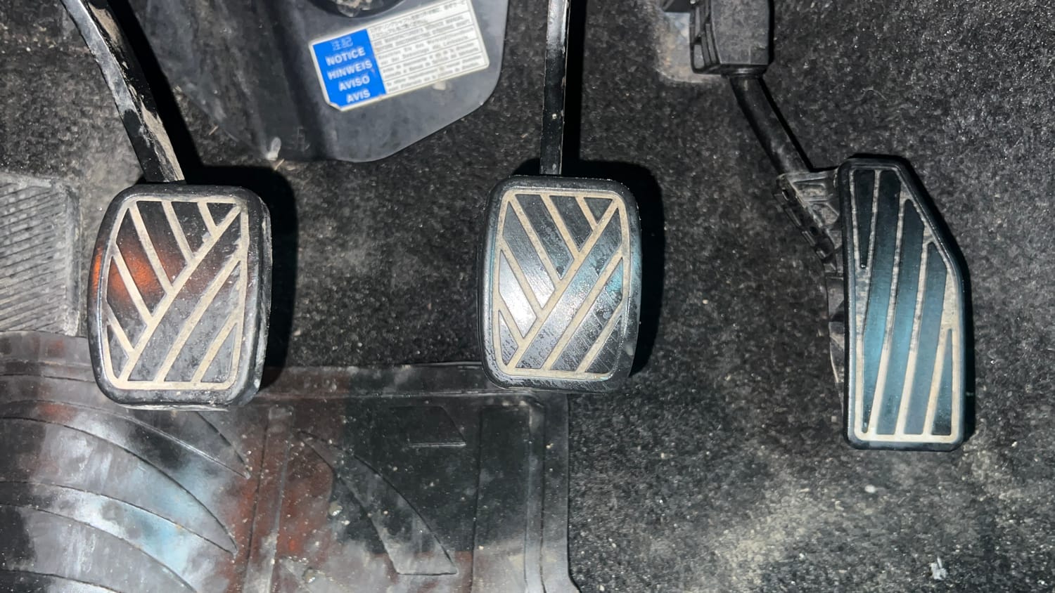 Used 2015 Maruti Suzuki Baleno Zeta 1.2 Petrol Manual interior PEDALS VIEW
