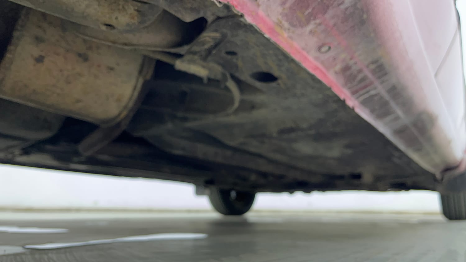 Used 2015 Datsun GO T Petrol Manual extra REAR RIGHT UNDERBODY VIEW