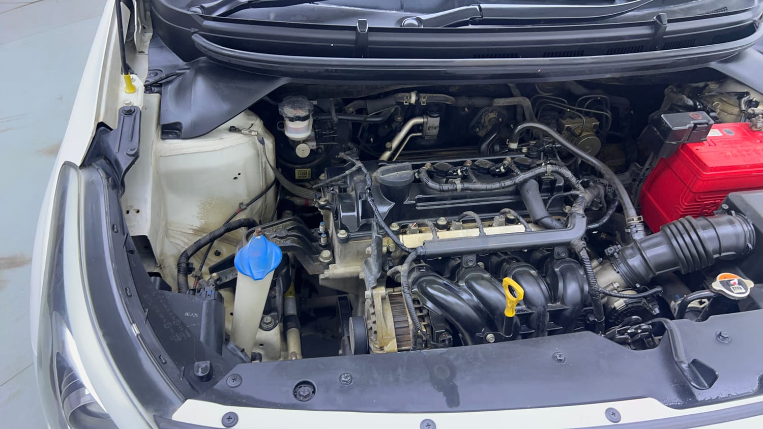 Used 2018 Hyundai Elite i20 Asta 1.2 (O) Petrol Manual engine ENGINE RIGHT SIDE VIEW