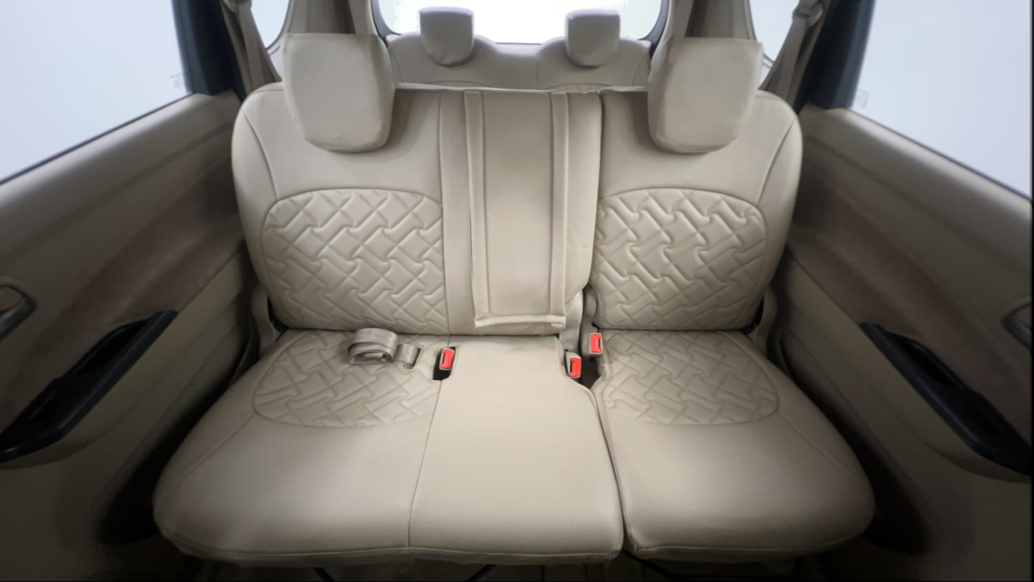 Used 2013 Maruti Suzuki Ertiga Vxi Petrol Manual interior REAR SEAT CONDITION VIEW