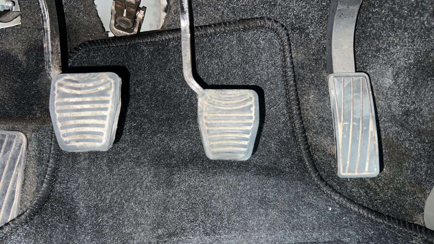 Used 2017 Mahindra KUV100 K6 6 STR Petrol Manual interior PEDALS VIEW