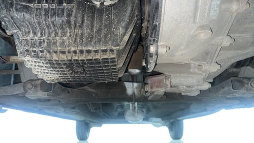 Used 2018 Renault Kwid 1.0 RXT AMT Opt Petrol Automatic extra FRONT LEFT UNDERBODY VIEW