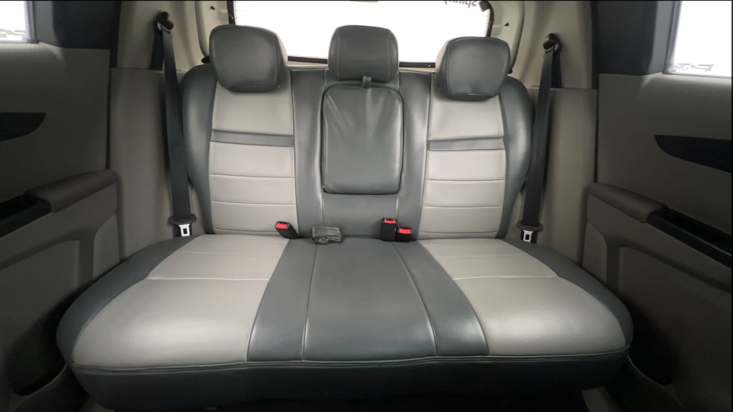 Used 2017 Mahindra KUV100 K6 6 STR Petrol Manual interior REAR SEAT CONDITION VIEW